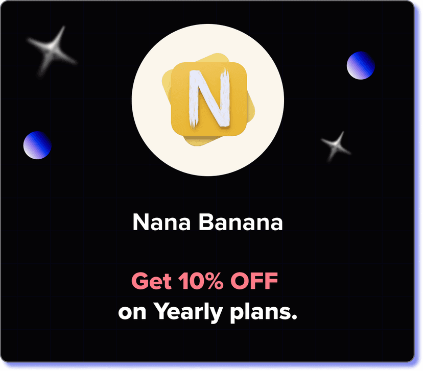 10% OFF on Yearly Plans