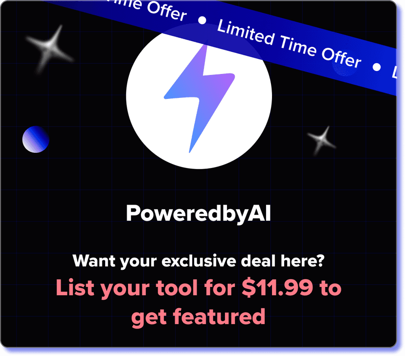 List your tool for 11.99 to get featured.