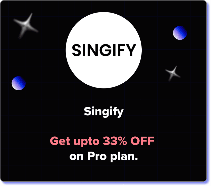 Upto 33% OFF on Pro plans