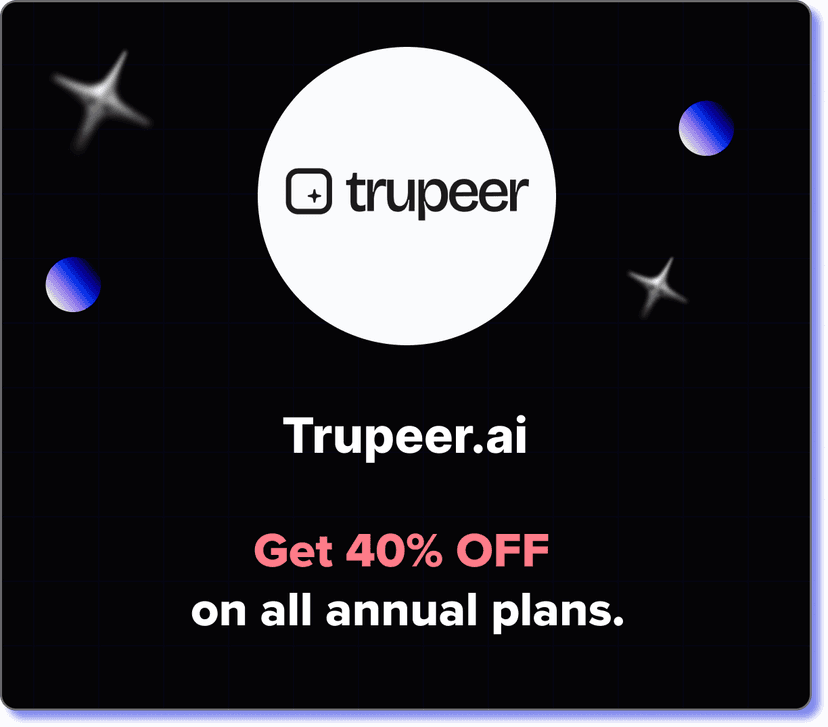 40% off on annual plans
