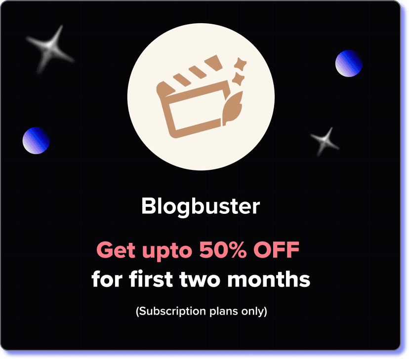 2 months 50% off on all plans