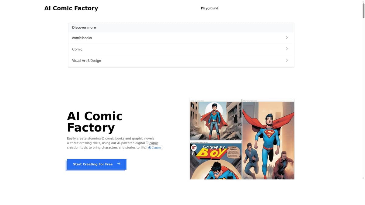 AI Comic Factory