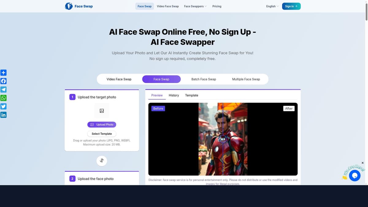 Free AI Face Swap