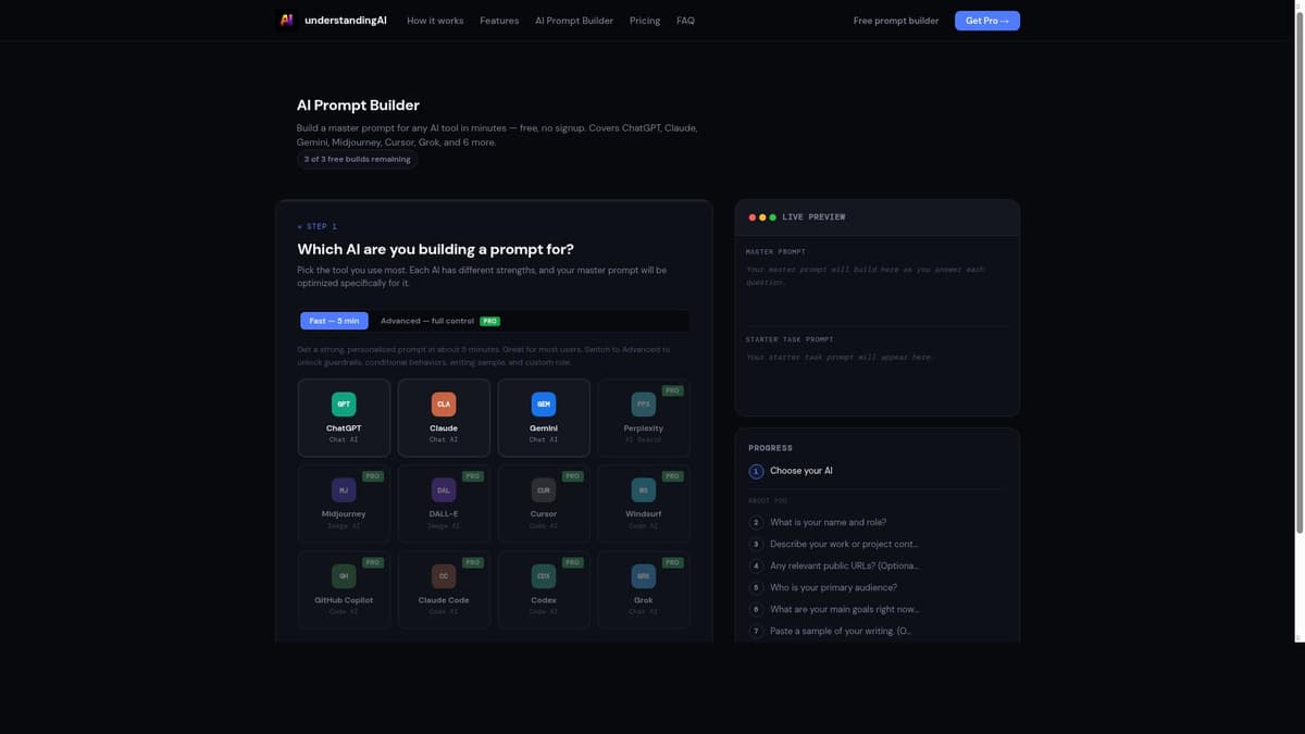 AI Prompt Builder