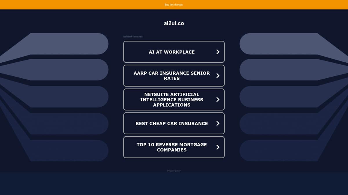 AI2UI