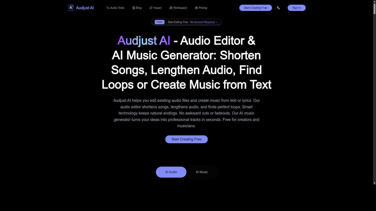 Audjust AI