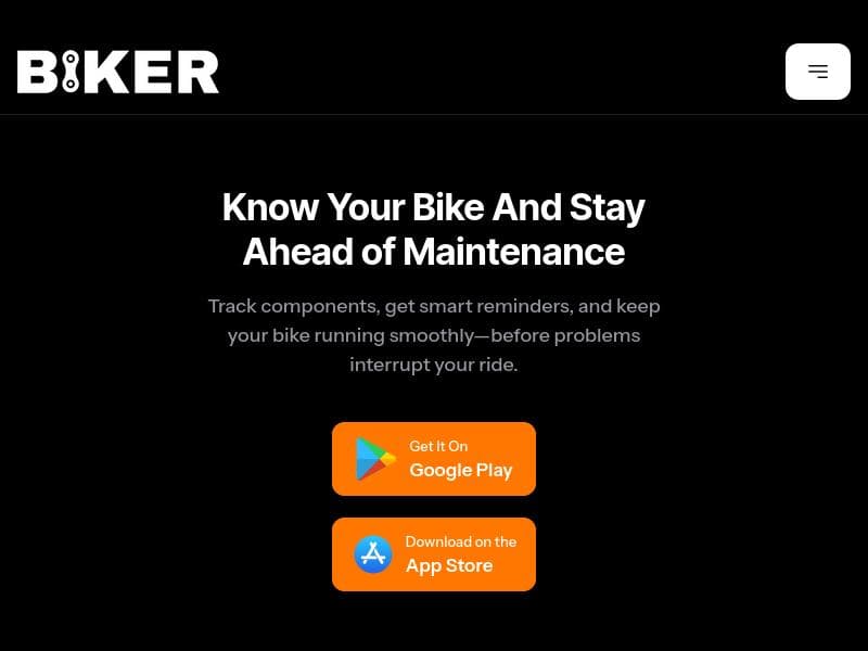 Biker 2.0: Bicycle track & maintain