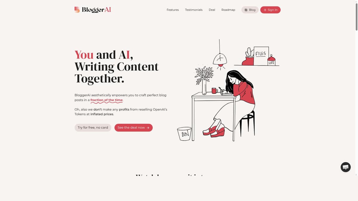 Blogger AI