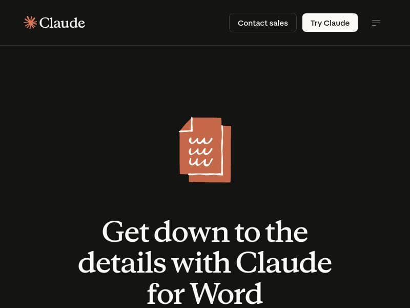 Claude for Word