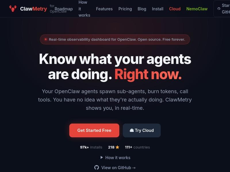 ClawMetry for OpenClaw