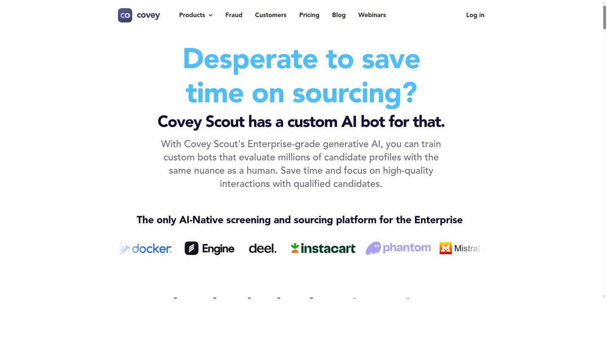 Covey Scout