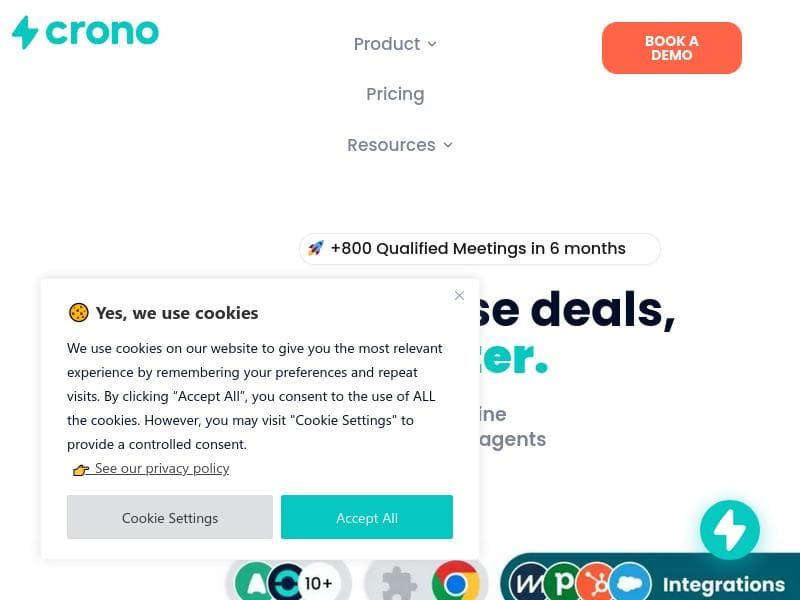 The Agentic Sales Engine by Crono