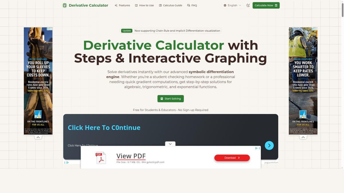 Derivative Calculator