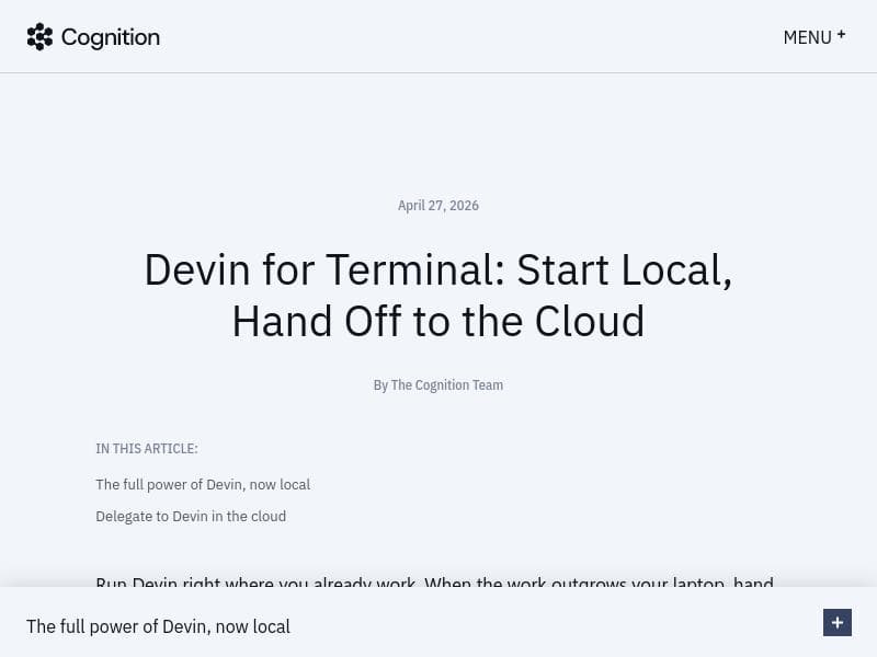 Devin for Terminal