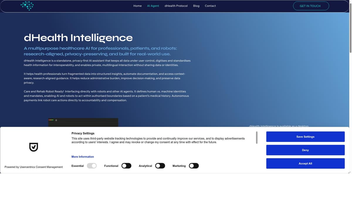 dHealth Intelligence