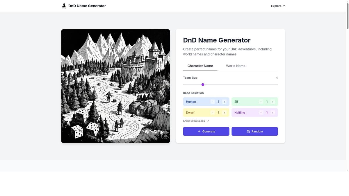 DnD Name Generator
