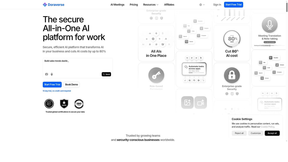 Doraverse's All-in-One AI for Meetings