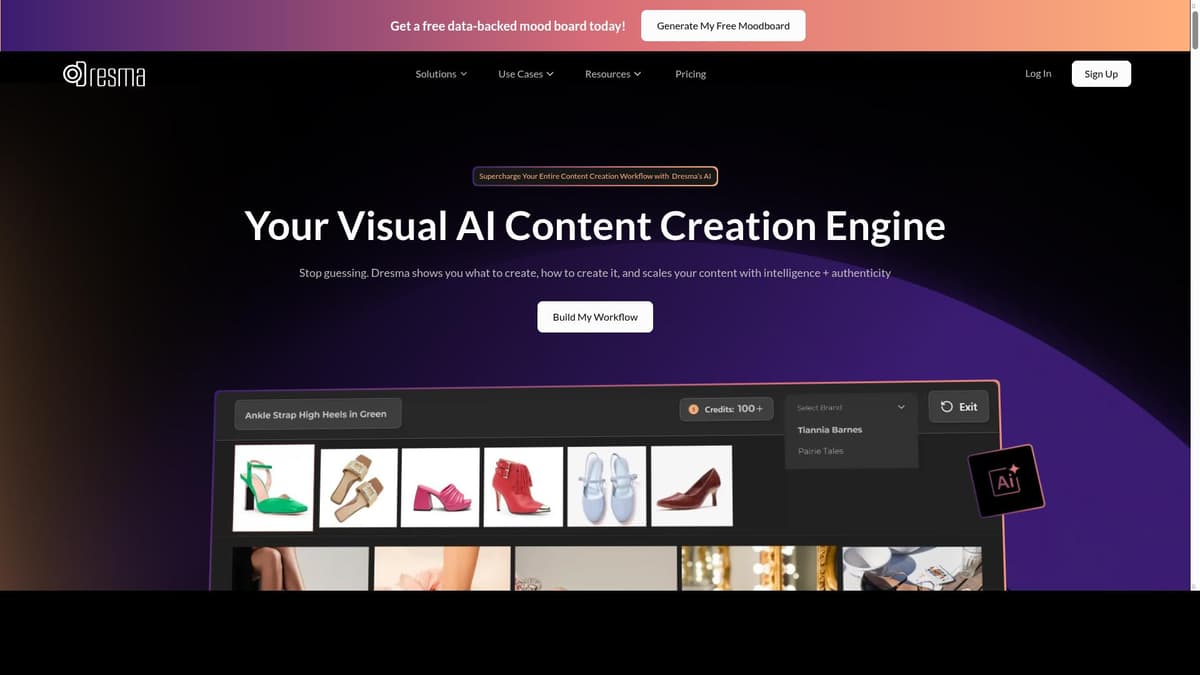 AI background generator