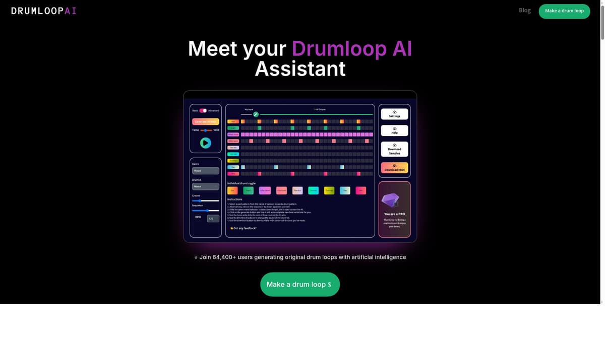 Drumloop AI