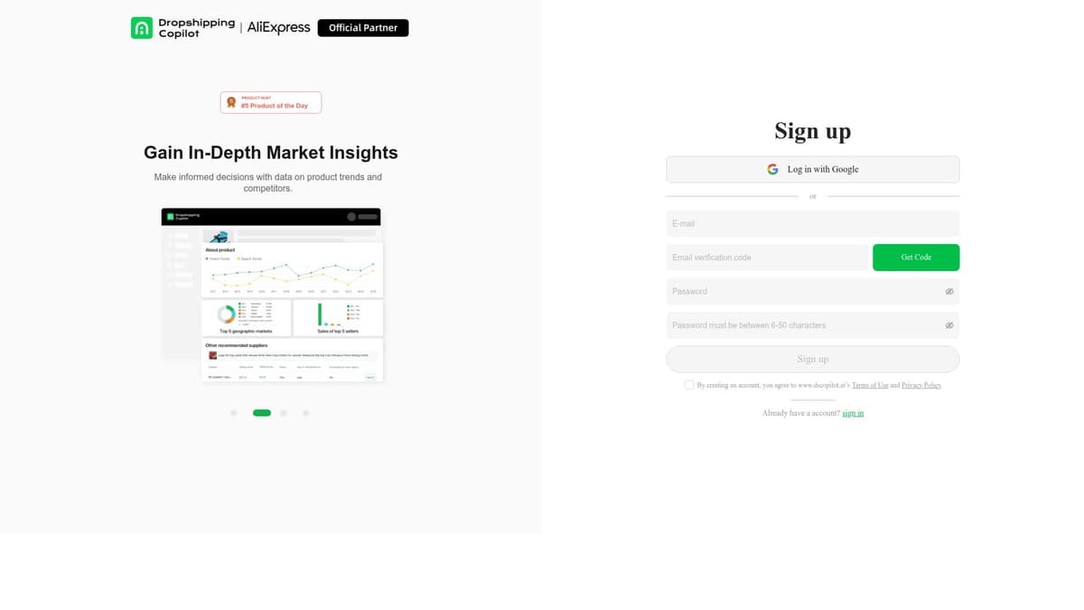 Dropshipping Copilot