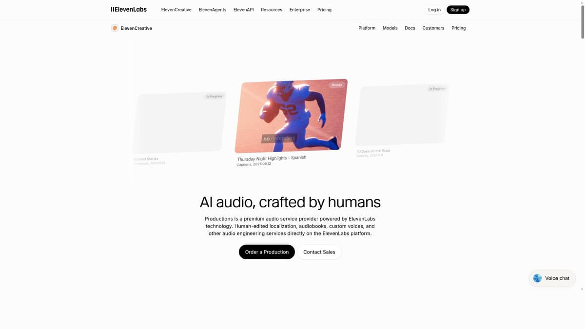 Elevenstudios by ElevenLabs