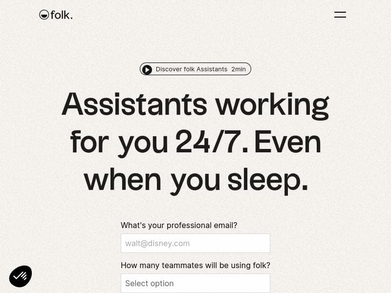 AI Follow-ups by folk