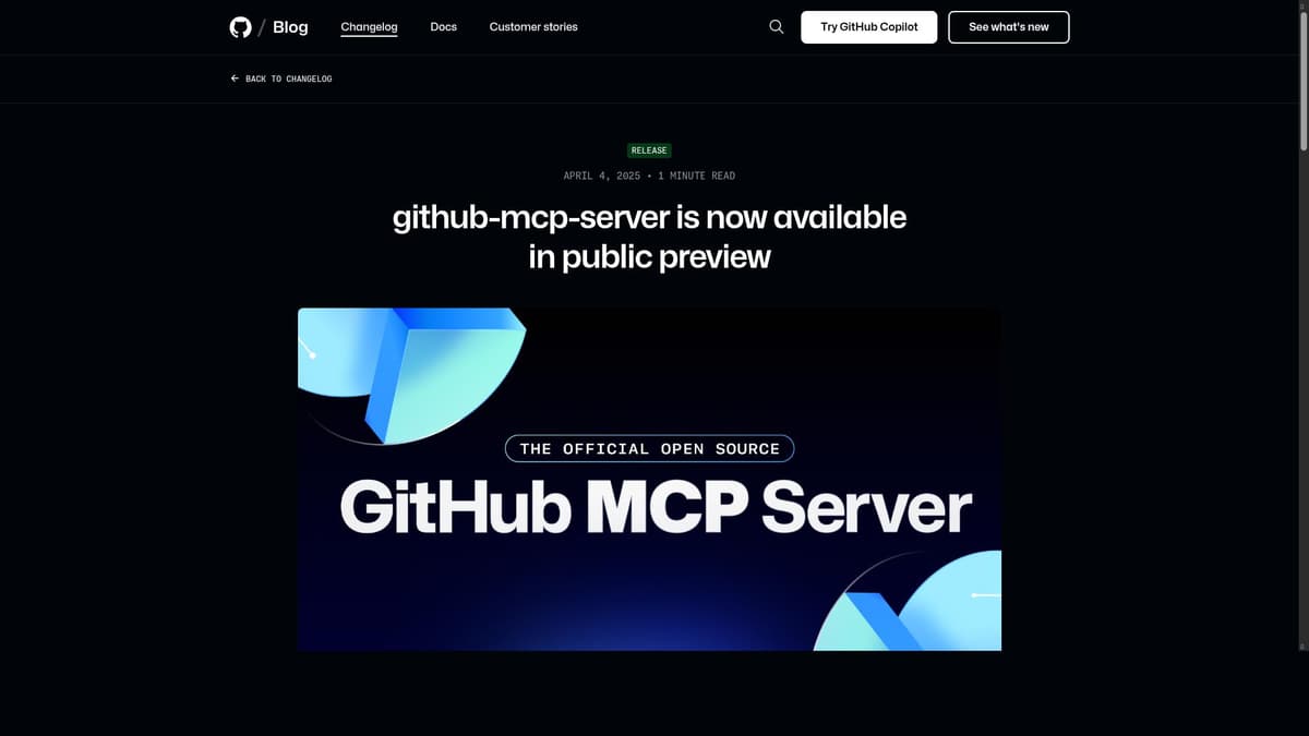GitHub MCP Server