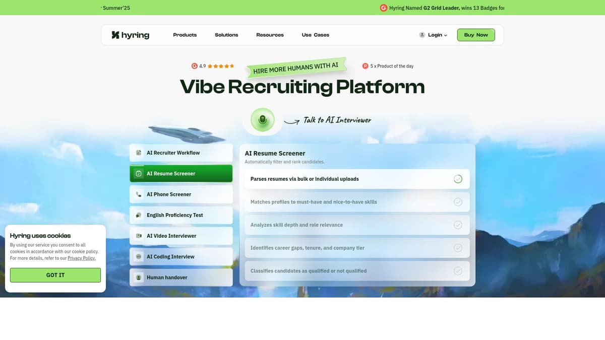 AI Interviewer by Hyring