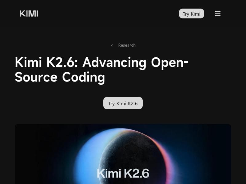 Kimi K2.6