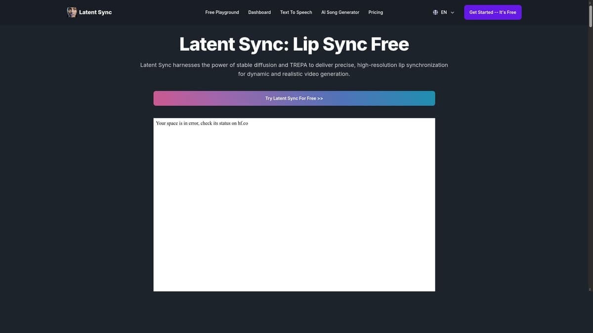 Latent Sync