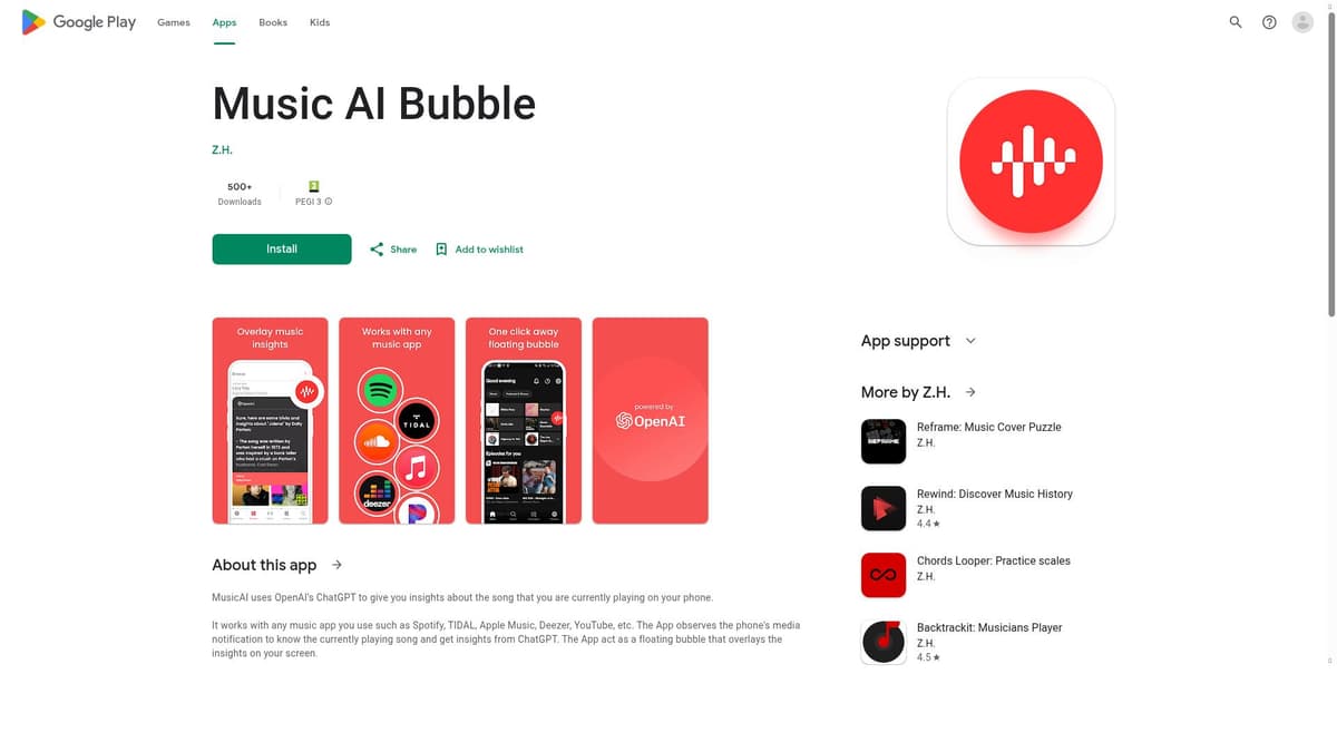 Music AI Bubble