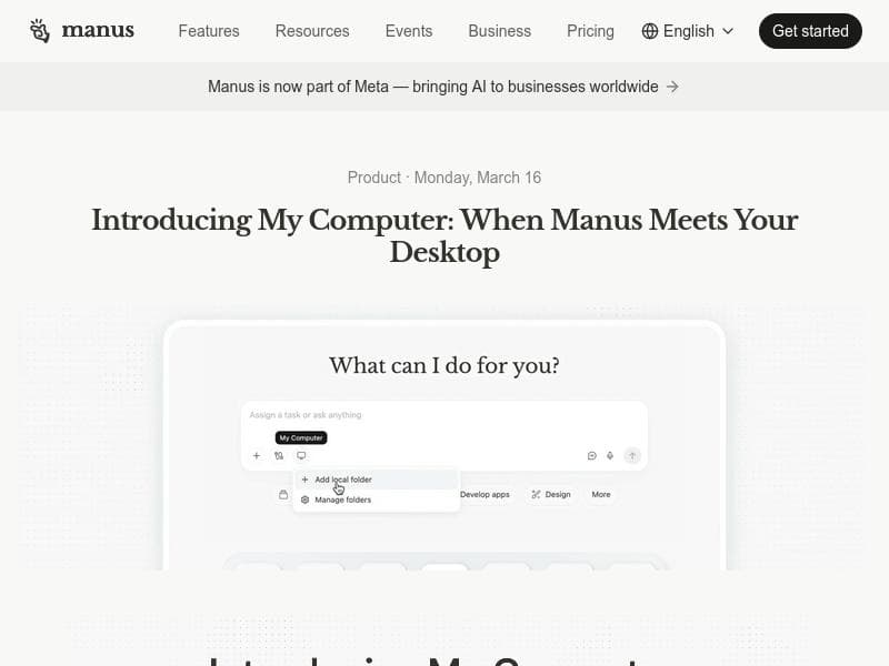 My Computer by Manus AI