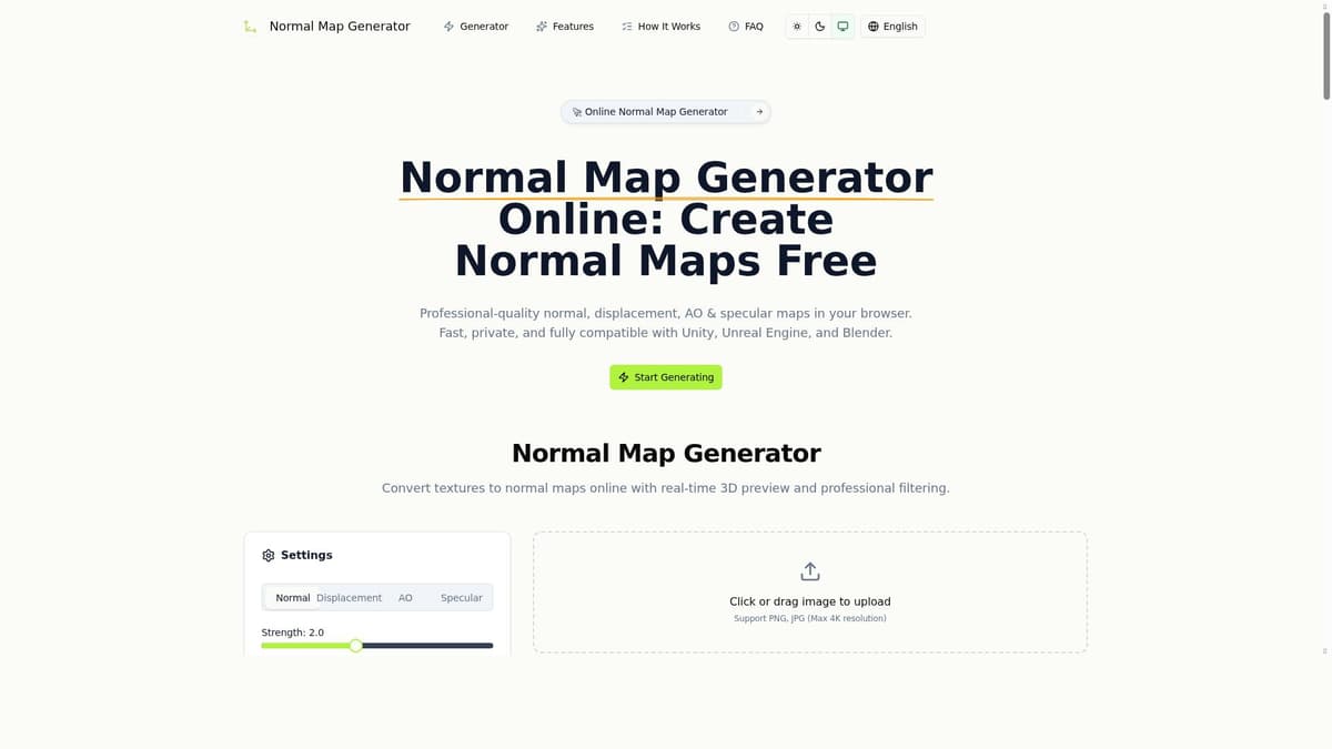 Normal Map Generator