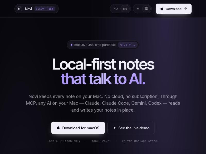 Novi Notes 1.1