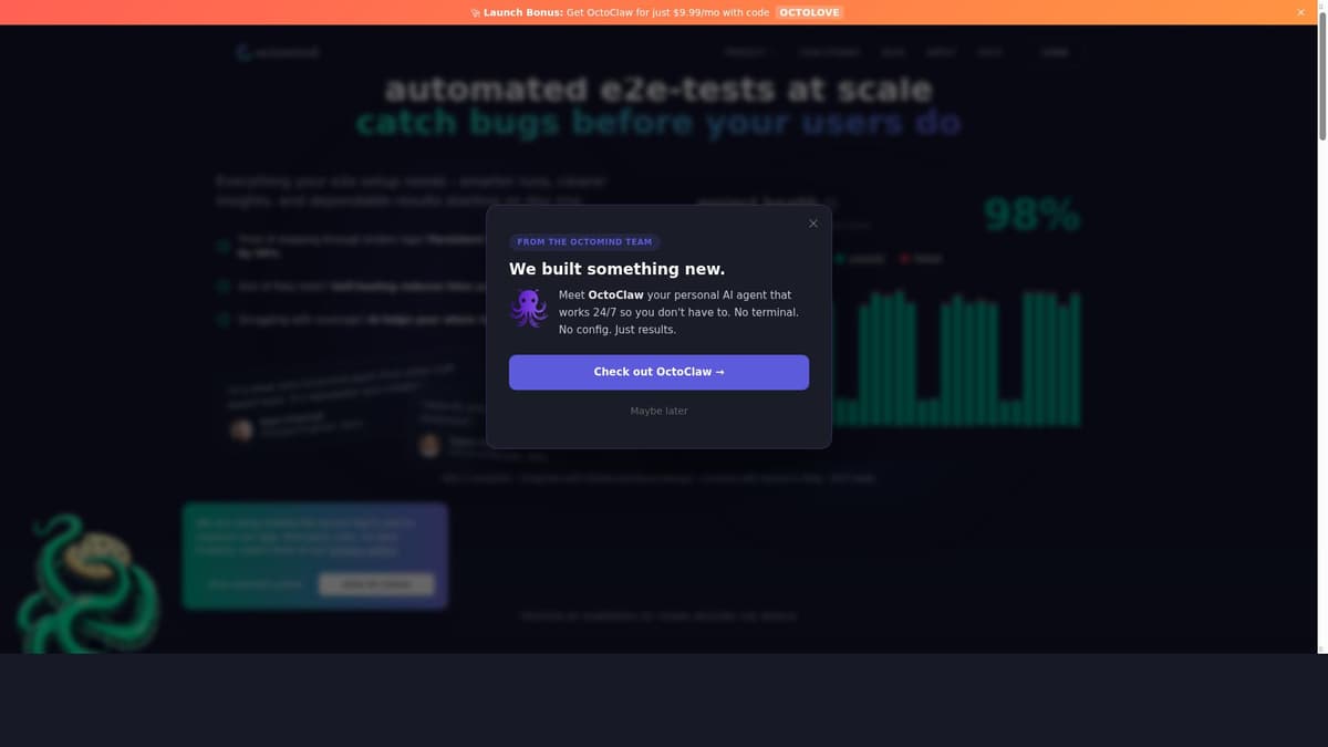 Octomind QA Agent