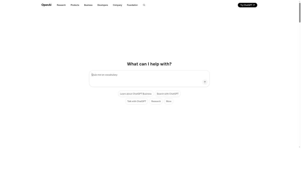ChatGPT Deep Research
