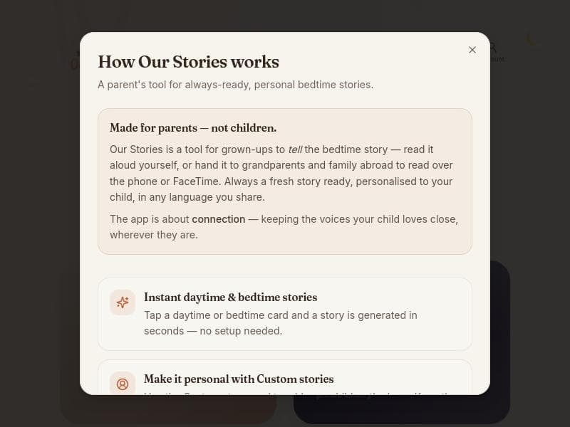 Our Stories