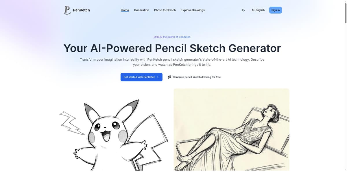 Pencil Sketch Generator: Make Creative Sketch Drawing