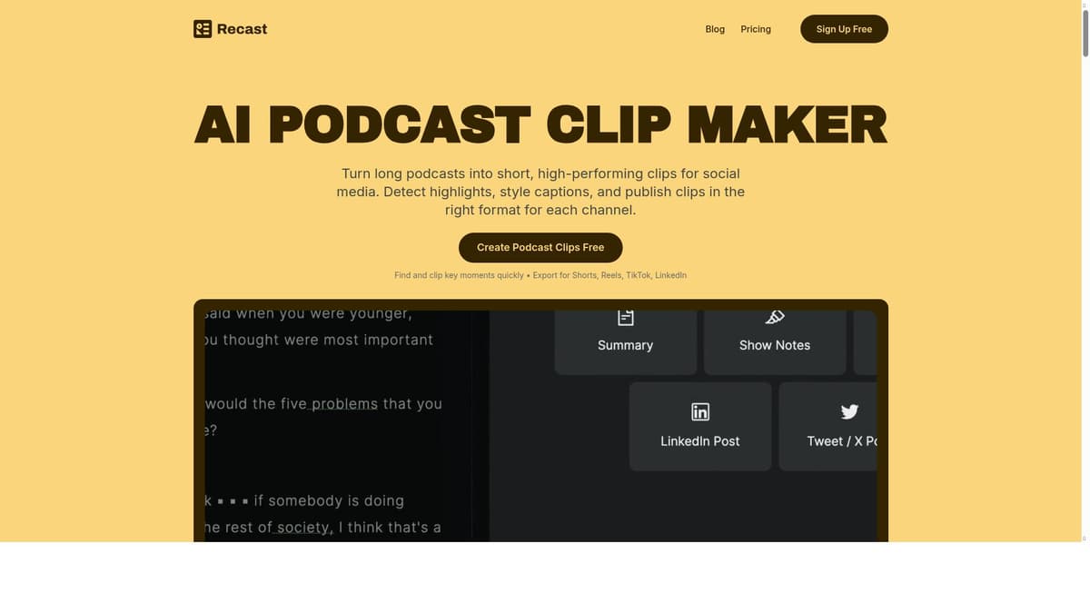 Podcast Clip Maker