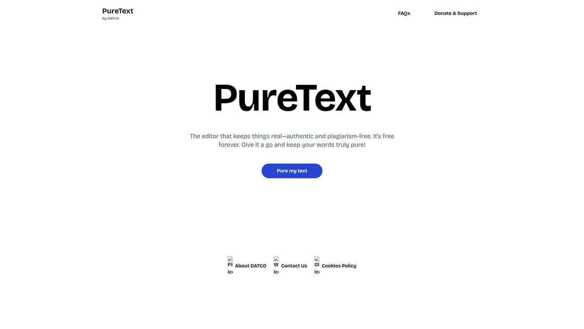 PureText