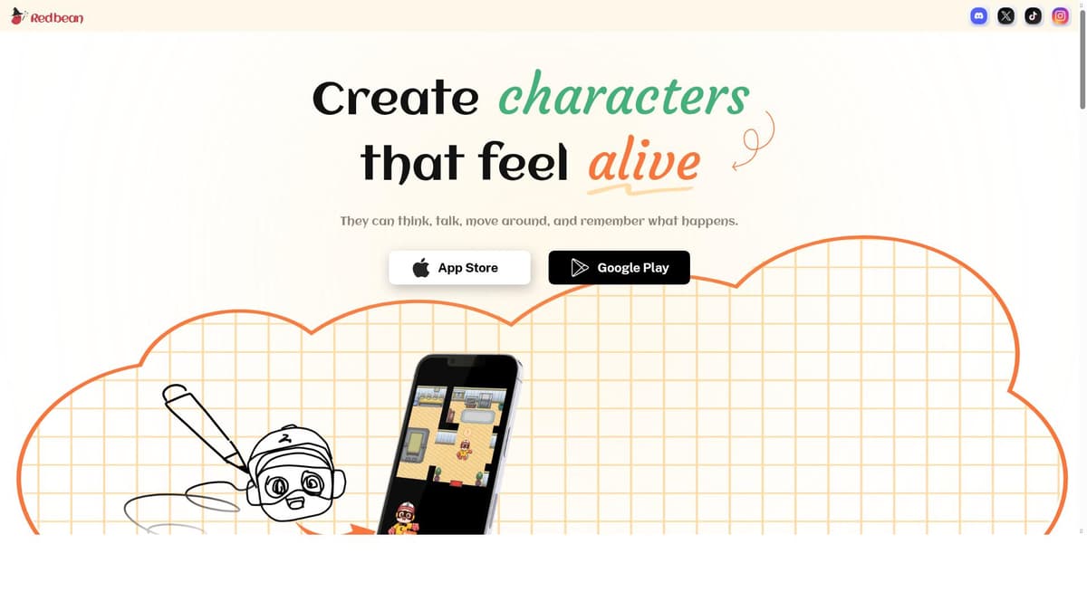 Redbean AI Vibe coding game maker