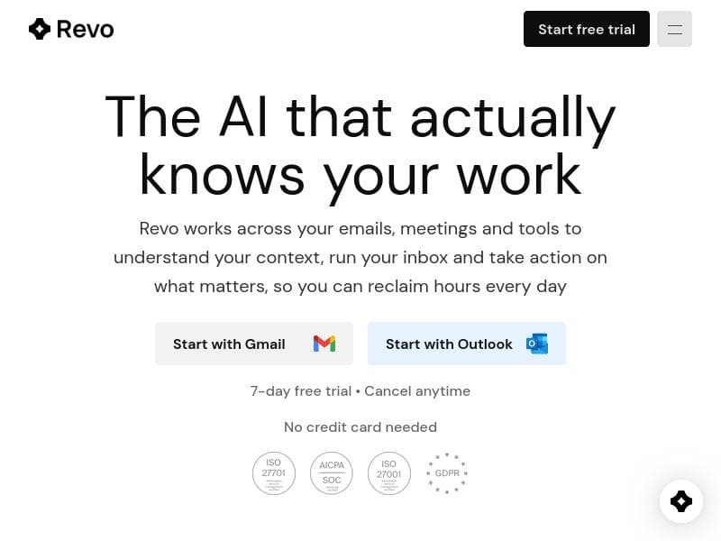 Revo AI Email Assistant