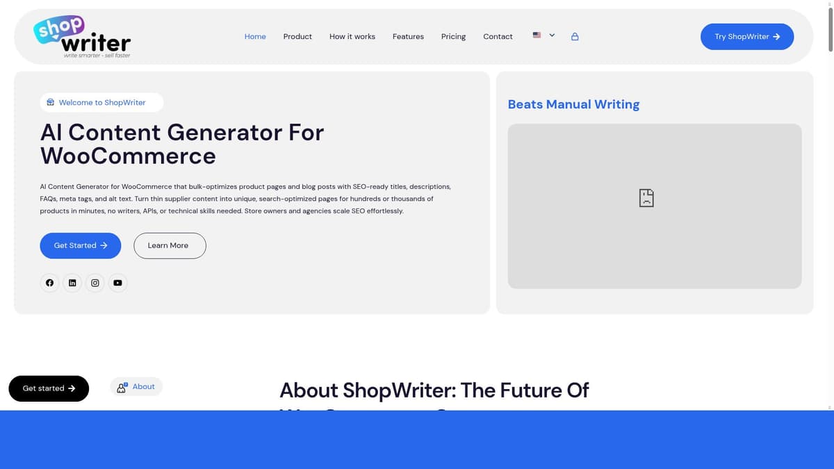 ShopWriter