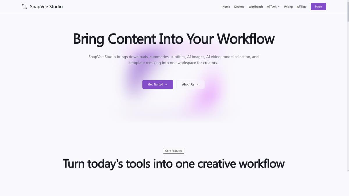 SnapVee Studio