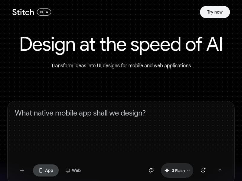 Stitch 3.0 by Google
