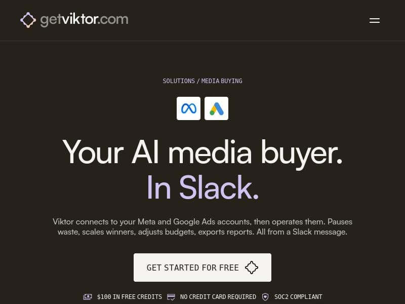 Viktor for Media Buyers