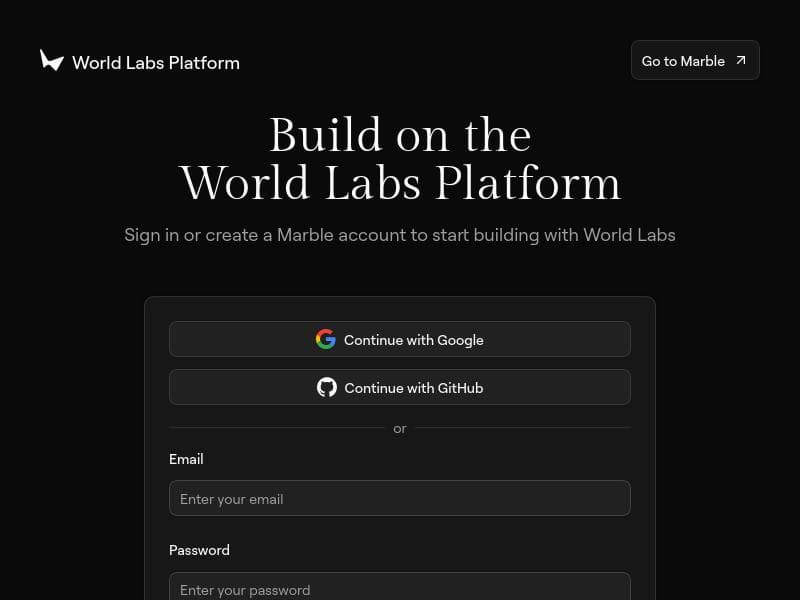 World API by World Labs