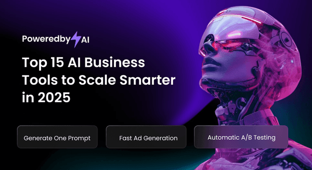 Top 15 AI Business Tools to Scale Smarter in 2025 | PoweredbyAI