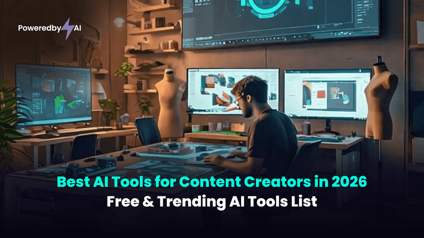 Best AI Tools for Content Creators in 2026 – Free & Trending AI Tools List