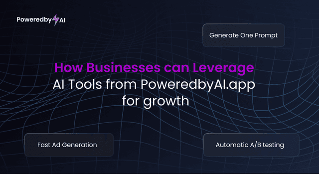 How Businesses can Leverage AI Tools from PoweredbyAI.app for growth